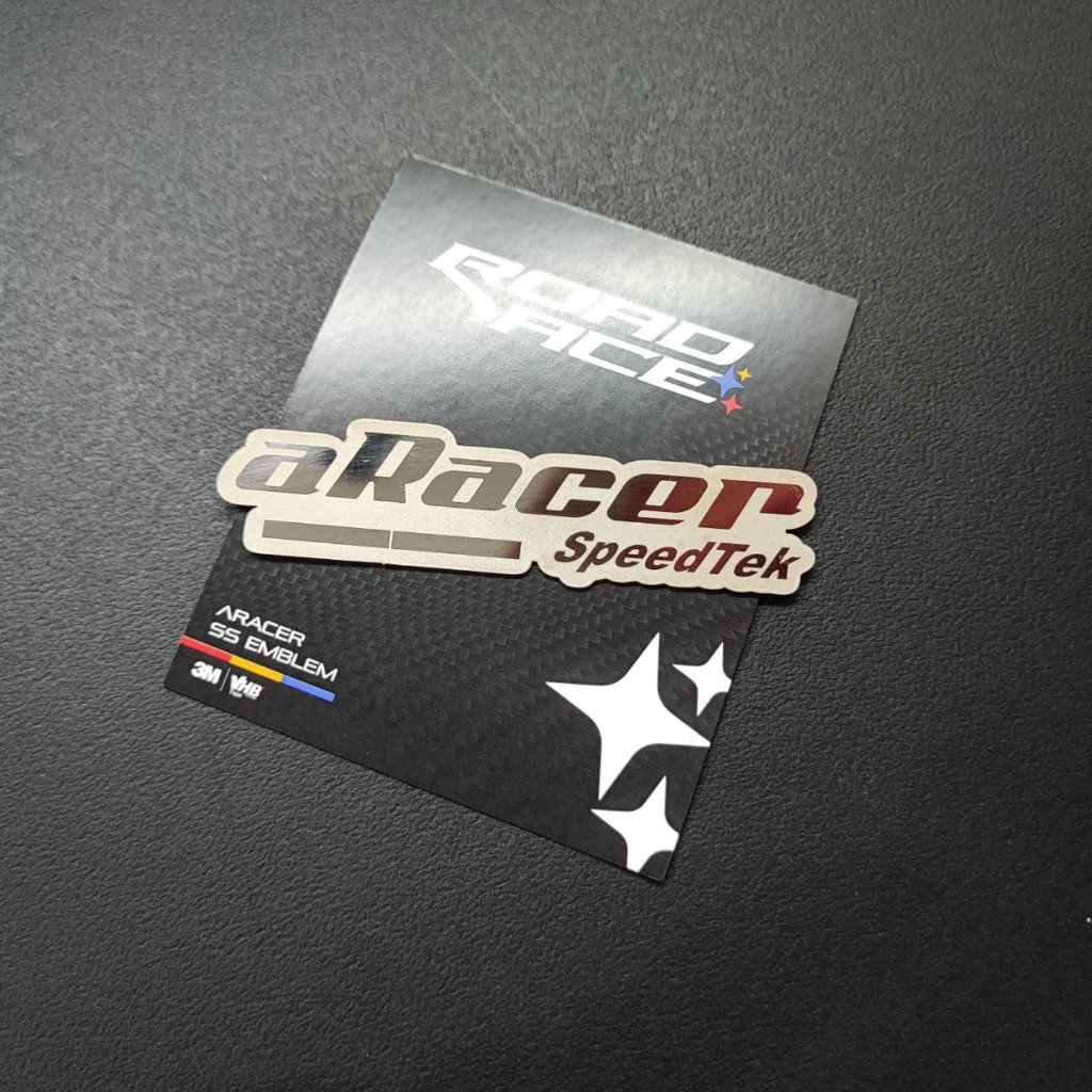 ARacer Speedtek Stainless Sticker Emblem | Shopee Philippines