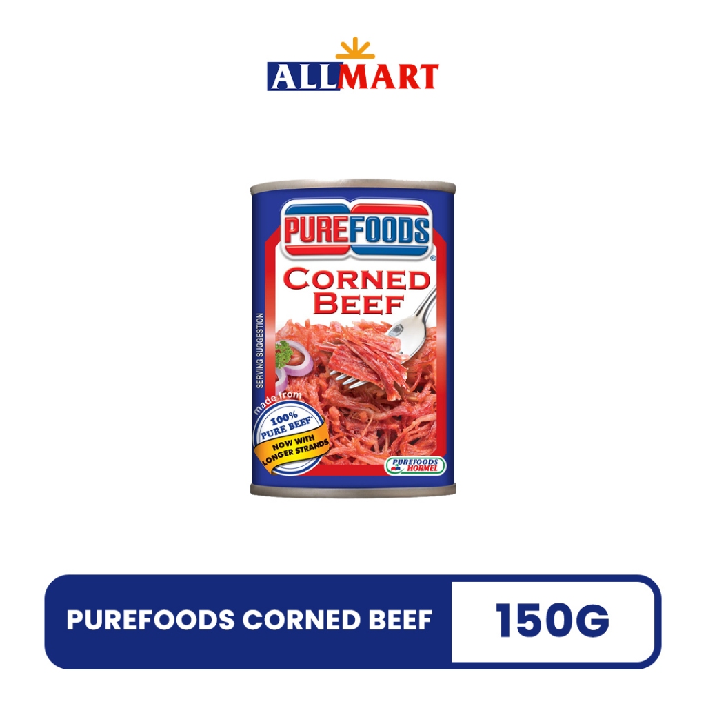 Purefoods Corned Beef (150g) - Best Prices and Online Promos - Aug 2026 ...