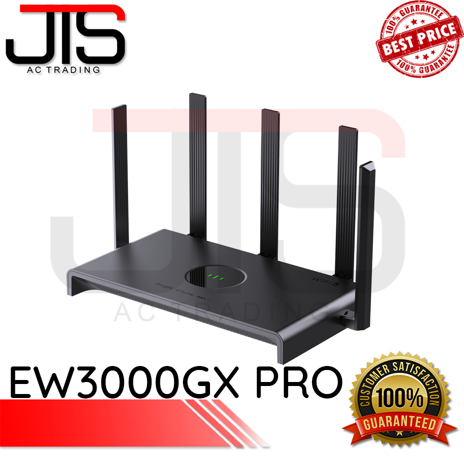 EW3000GX PRO 3000M Wi-Fi 6 Dual-band Gigabit Gaming Router | Shopee ...