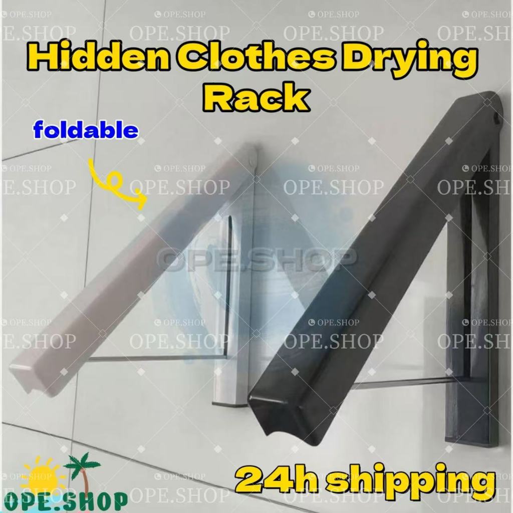 1PCS Retractable Folding Clothes Organizer Drying Rack Clothes Rack ...