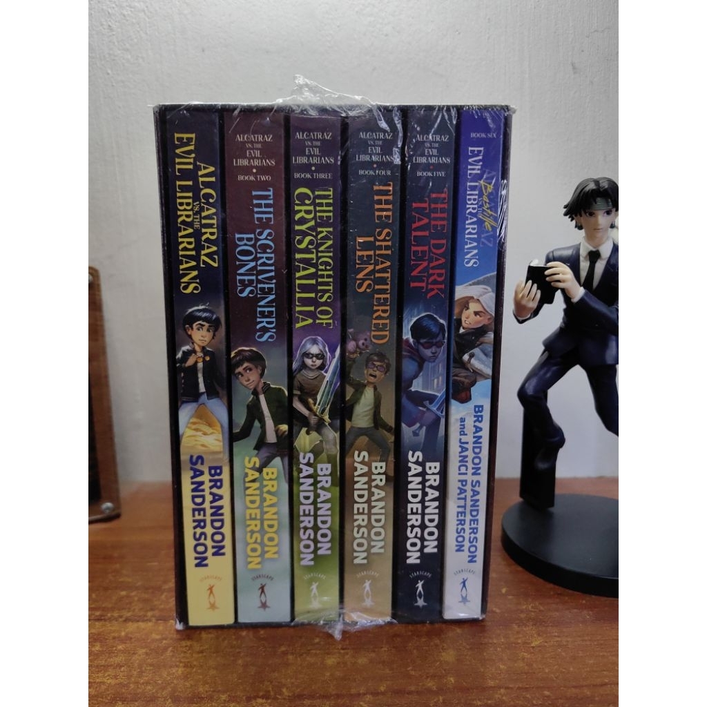 Alcatraz Vs The Evil Librarians - Brandon Sanderson | Shopee Philippines