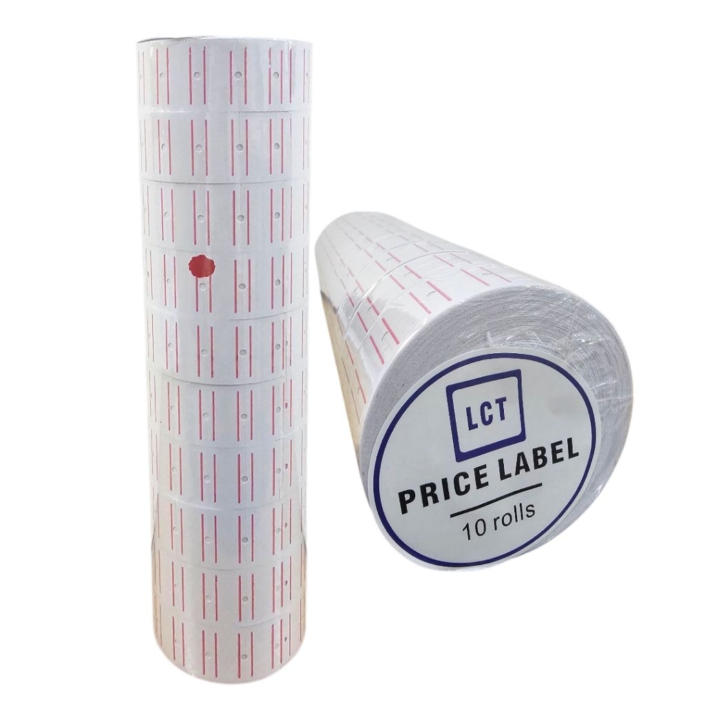 LCT Price Tag Sticker Labeler 10 Rolls | Shopee Philippines