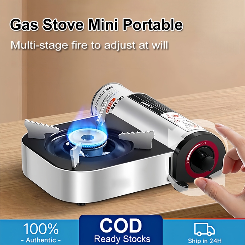 Butane gas stove portable camping Mini Gas single original card type ...