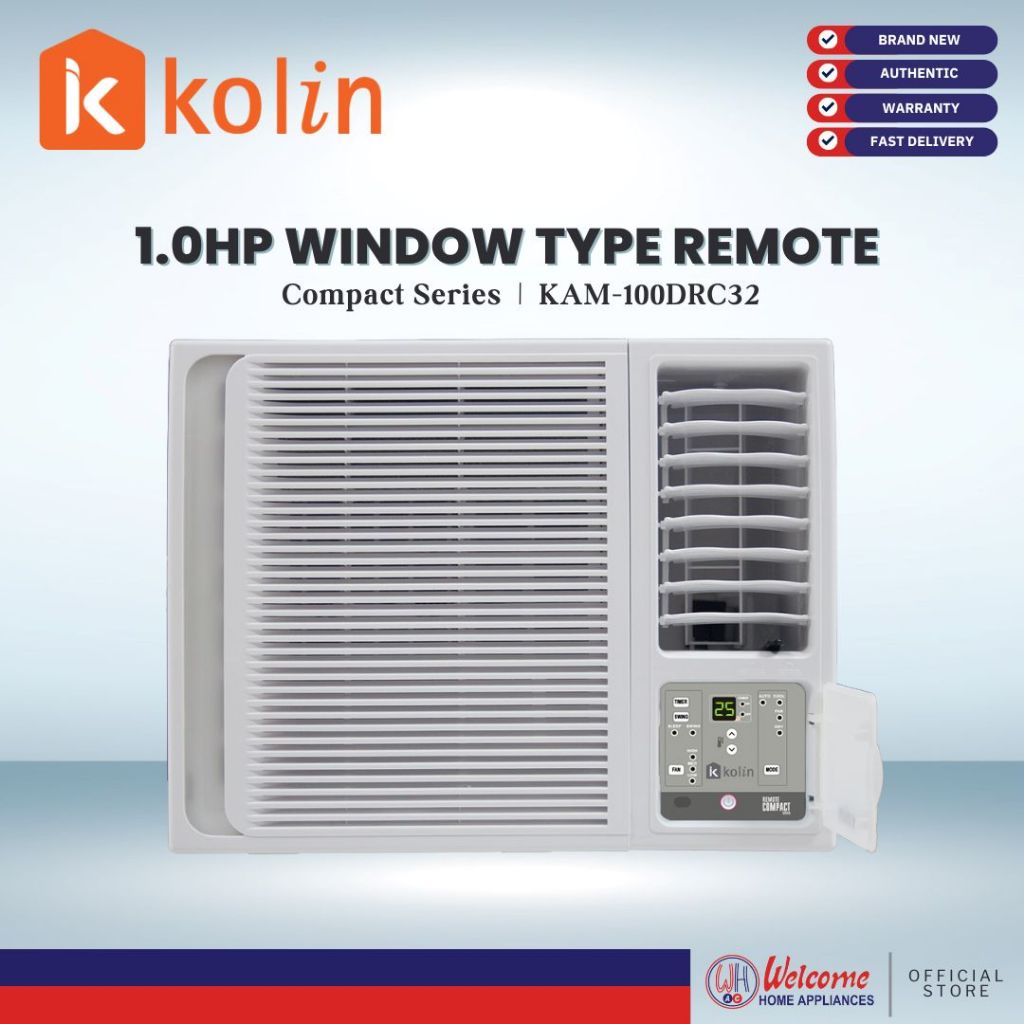 Kolin 1HP Window Type Aircon With Remote (KAM-100DRC32) | Shopee ...