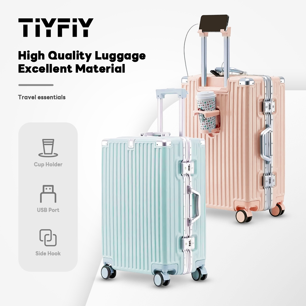 20/24/28 inchLuggage Suitcase Travel BagHand Carry Large Capacity ...