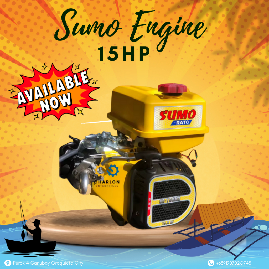 Sumo Engine 15hp-19hp high speed (PVC tank) | Shopee Philippines