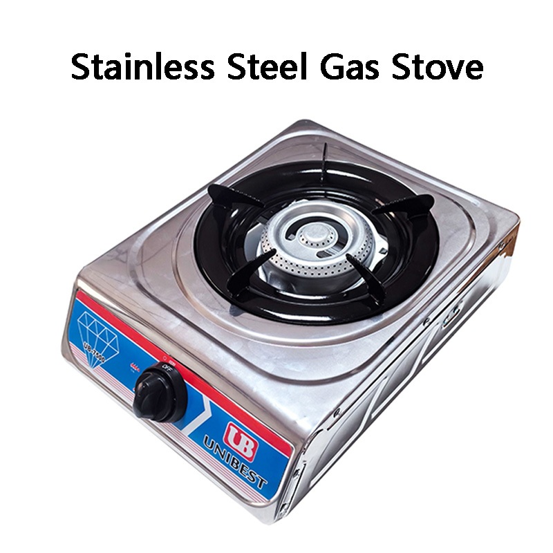 Single Gas Stove burner gas stove home Stainless steel tabletop stove ...