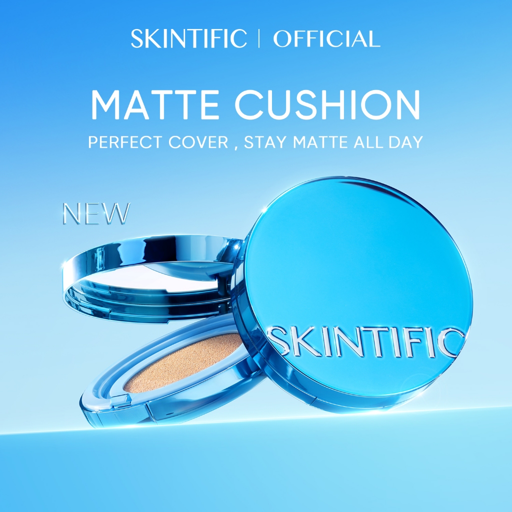 SKINTIFIC Cover All Perfect Cushion Foundation - 12H Oil Control