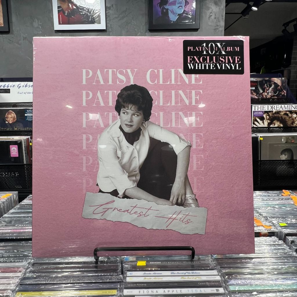 PATSY CLINE Greatest Hits Vinyl (White Marble, 1LP) | Shopee Philippines