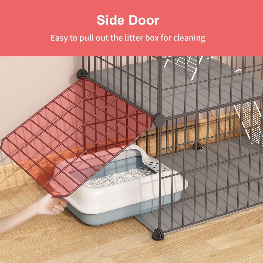 Stackable Cat cage Pet House Cage For Cat Dog Cat Rabbit Cage easy ...