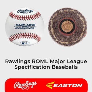 Rawlings ROML Baseball Ball 9inch Major League Specification Ball ...