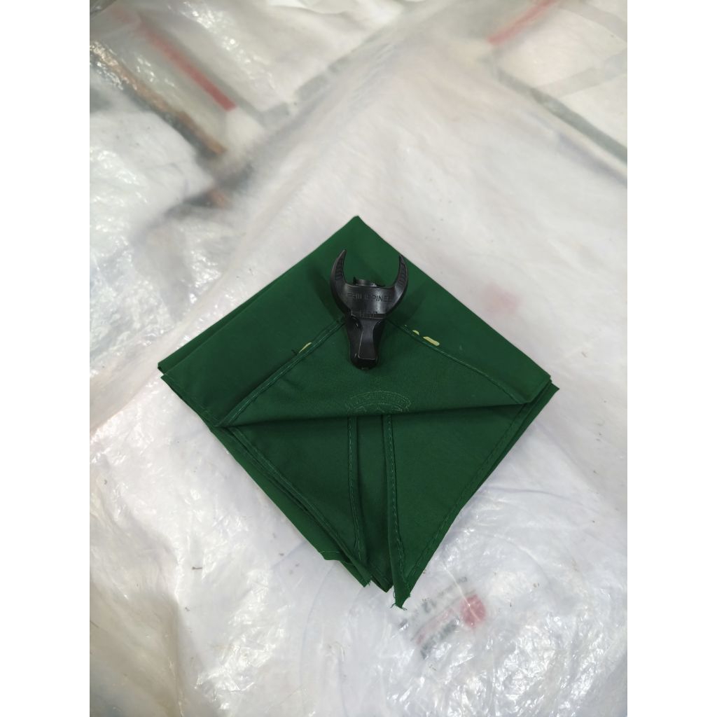 green panyo for grade 4-6/green neckerchief | Shopee Philippines