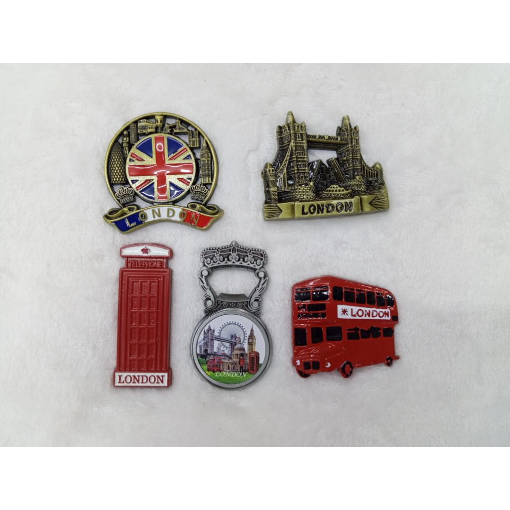 London Famous Landmark Ref Magnet Collection, London Fridge Magnet ...