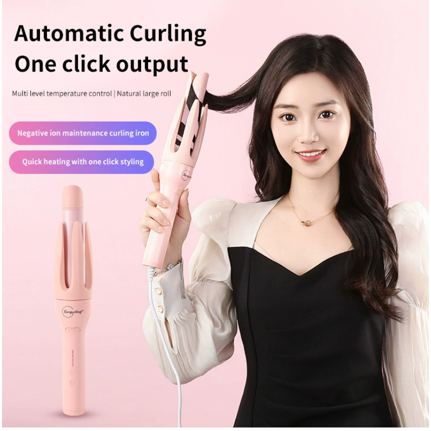 Automatic Curler Iron Ceramic Curler Fast Heating Curling Multi ...