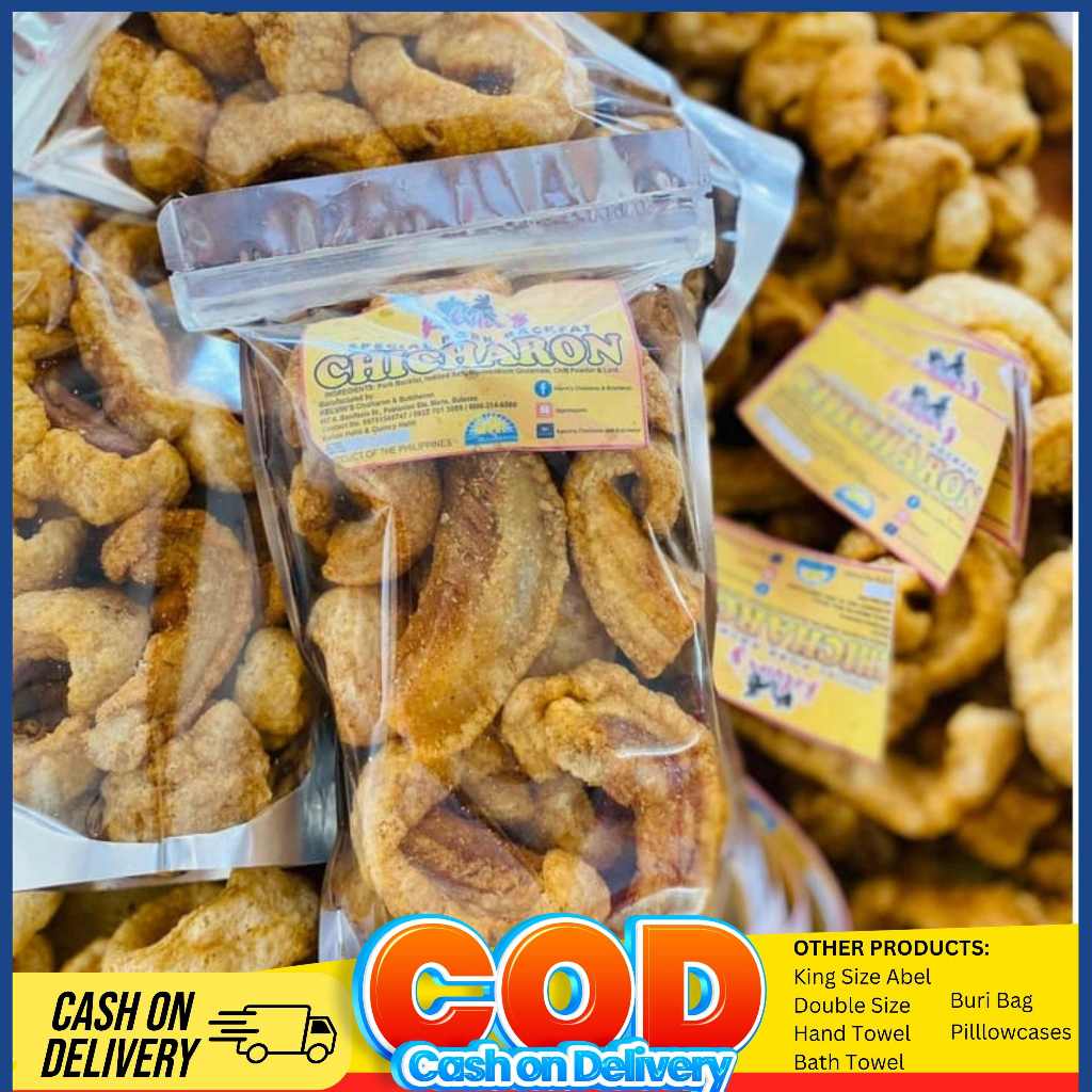 Chicharon Original 120g Ilocos Chichacorn Chicharon bagnet Snacks ...