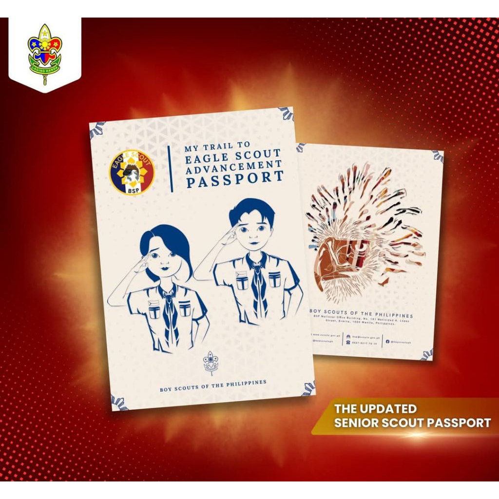 NEW 2025 Version BSP Senior Scouts Passport (Advancement to Eagle Scout ...