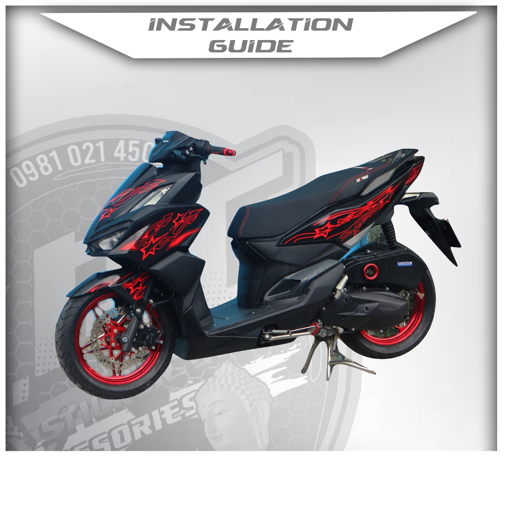 Honda Click 160 Star ng Pasko Sticker Decals 2025 | Shopee Philippines