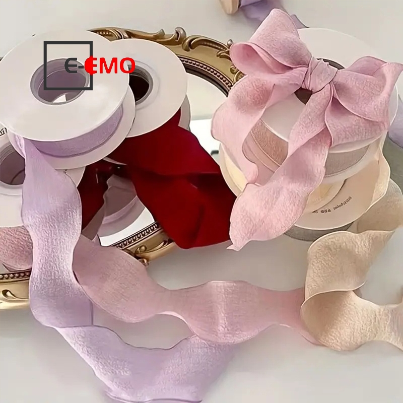 【10yards】Fishtail Yarn Ribbon Party Cake Bouquet Decoration Linen ...