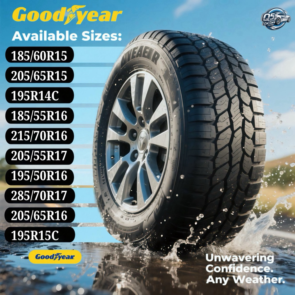 Goodyear Tires DOT 2025 – Size R14 - R16 – Unwavering Confidence - Any ...