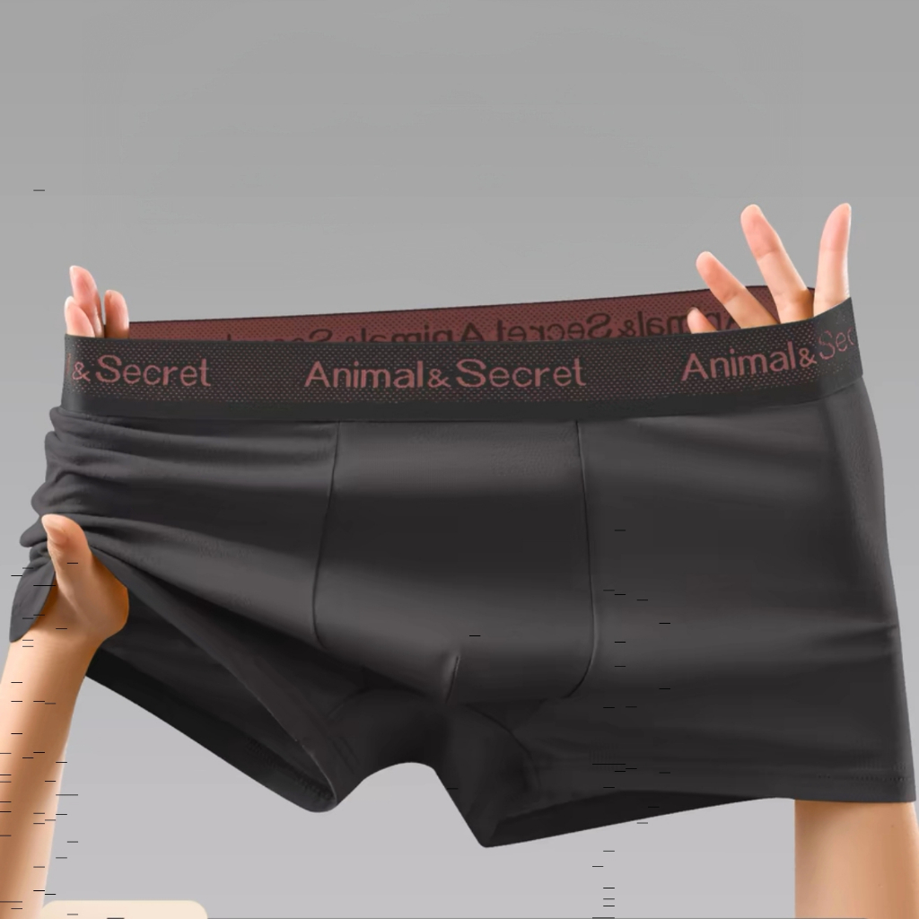 6/12PCS Men's Boxer brief For Underwear Stretchable spandex cotton ...