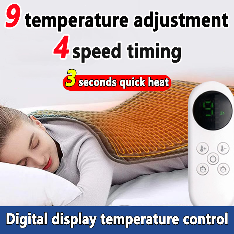 Washable Electric Heating Pad Neck Portable Physiotherapy Hot Compress ...