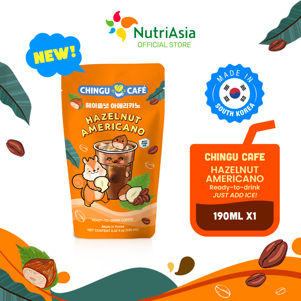 Chingu Café Hazelnut Americano - 190ml | Shopee Philippines