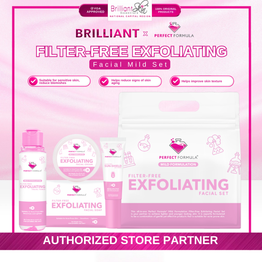 Perfect Formula Filter Free Exfoliating Facial Set MILD | Shopee ...