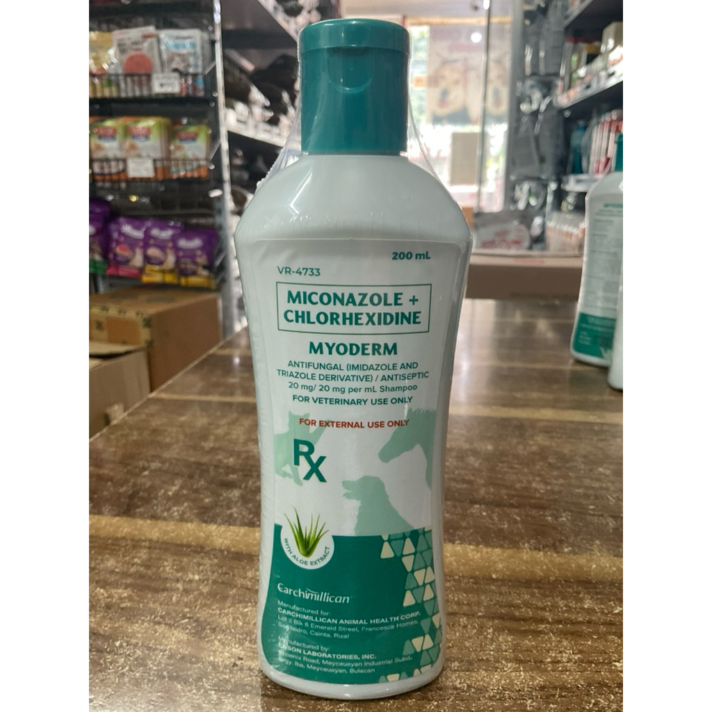 Myoderm Medicated Shampoo for Dogs 200ml | Shopee Philippines