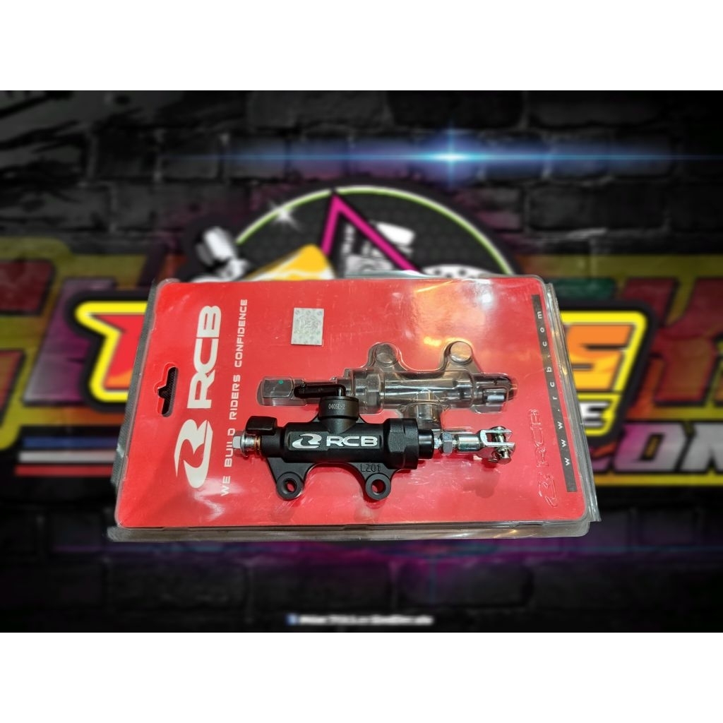 RCB E2 REAR MASTER BRAKE PUMP CHARCOAL | Shopee Philippines