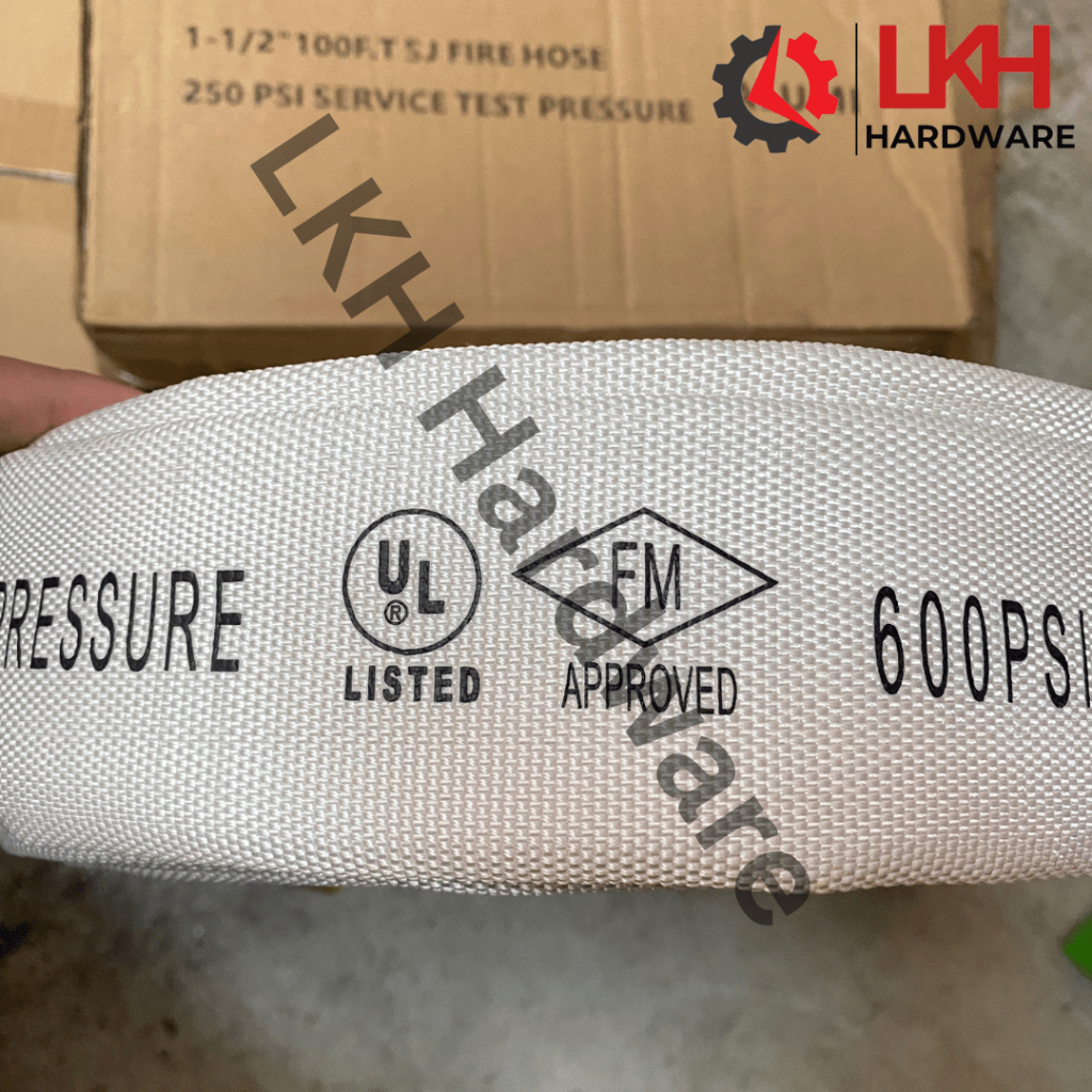 HYFLO Fire Hose – Single Jacket, 1 ½