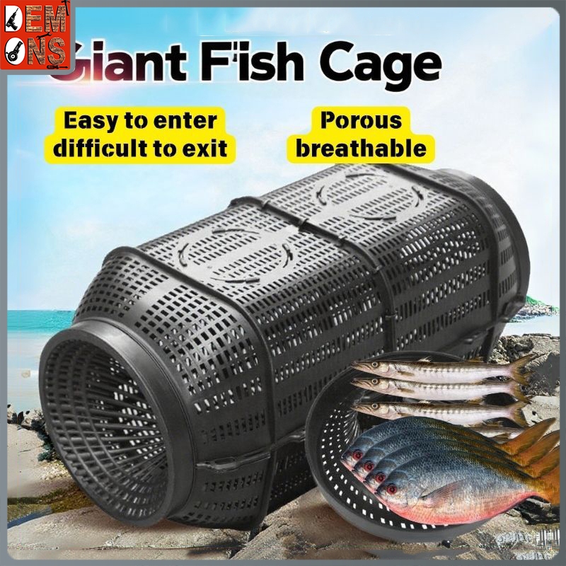 Repairable fish trap Durable fishing cage Crab Shrimp Cage Fish fish ...