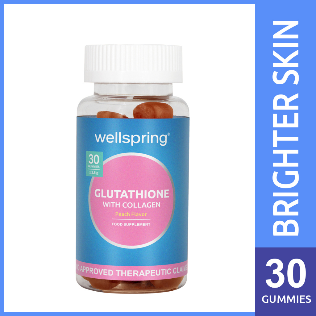 best glutathione with collagen in philippines Wellspring Collagen with Glutathione Gummies for Glowing Skin Anit Aging  Premium Japanese Gluta