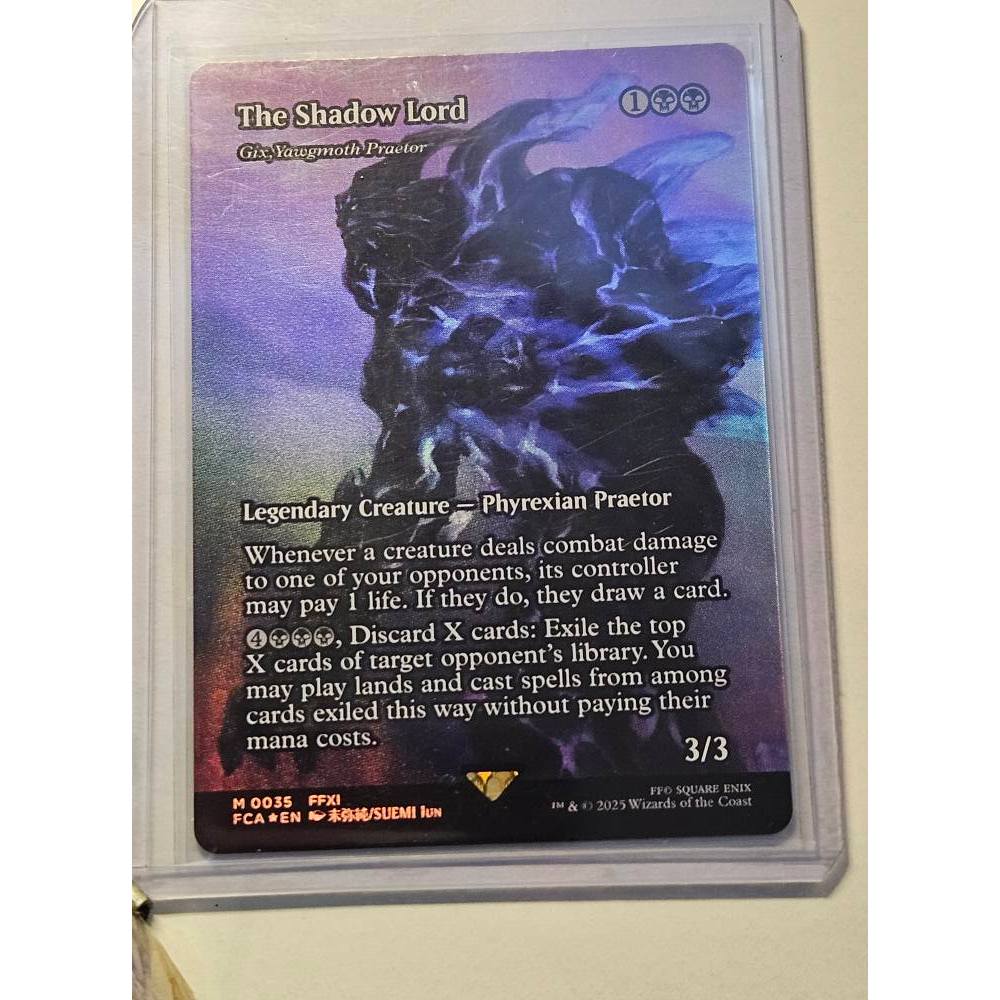 The Shadow LordGix, Yawgmoth Praetor FCA Final Fantasy: Through the Ages MTG  Magic The Gathering | Shopee Philippines