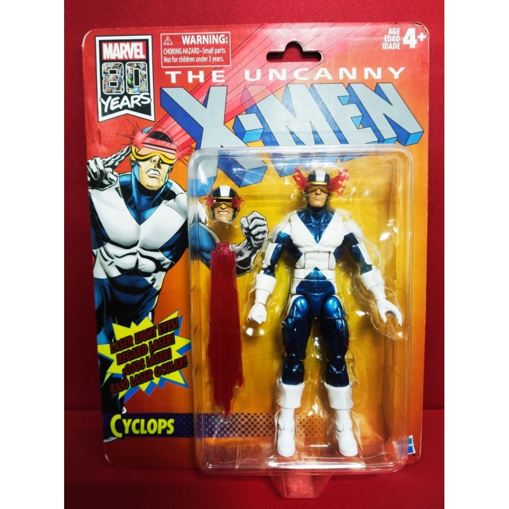 Cyclops | Marvel Legends Retro | Mint on Card | Shopee Philippines