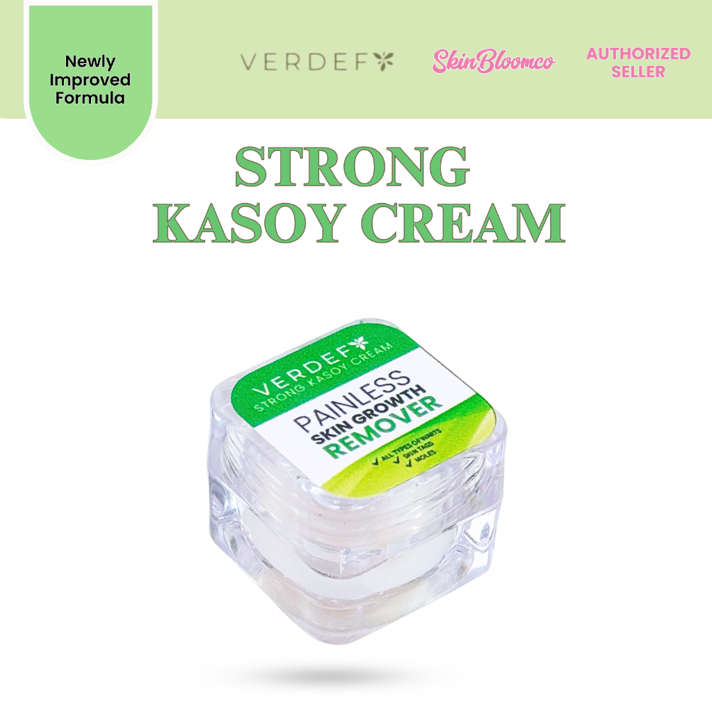 VERDEFY NEW STRONG KASOY CREAM NATURAL REMOVER FOR WARTS, MOLE ...