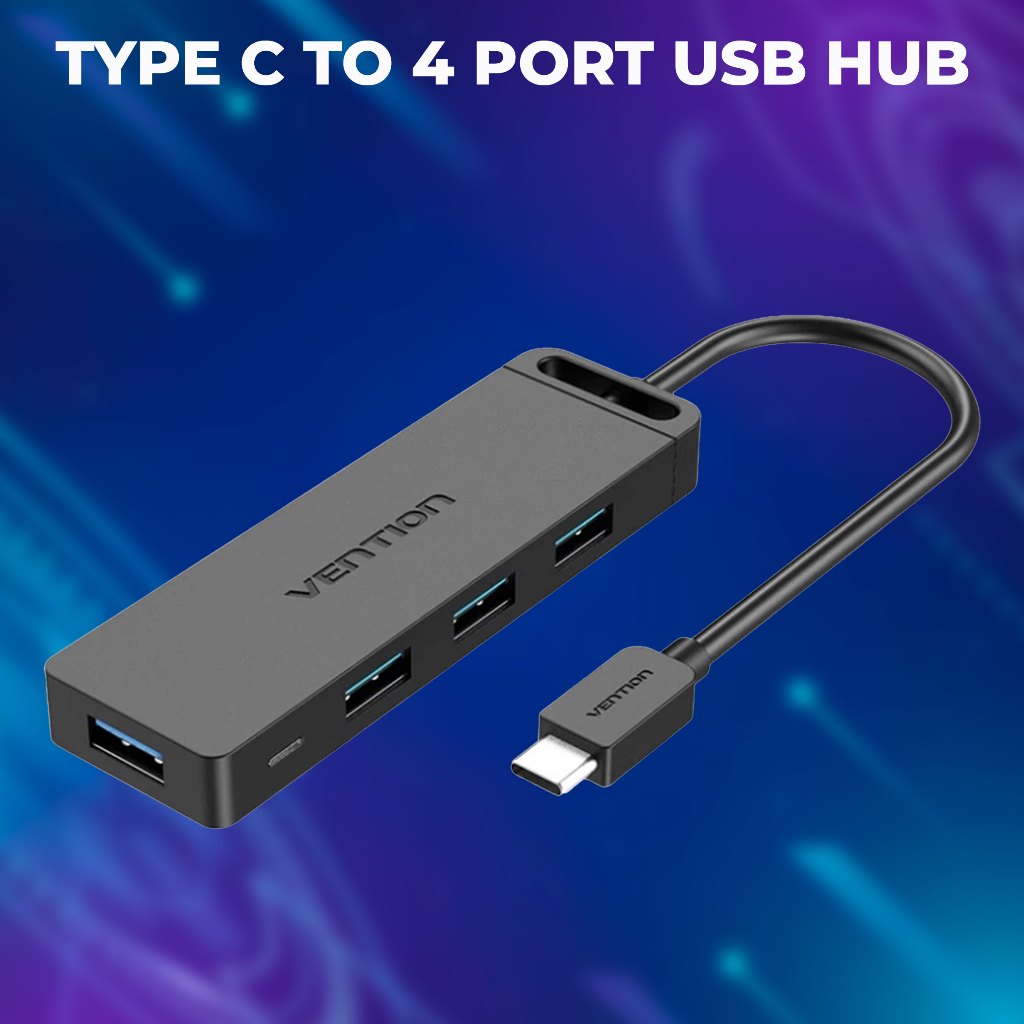 CREATIVE_USB3.0 & USB-C 2-in-1 Interface to 4 Ports USB 3.0 HUB Hight ...