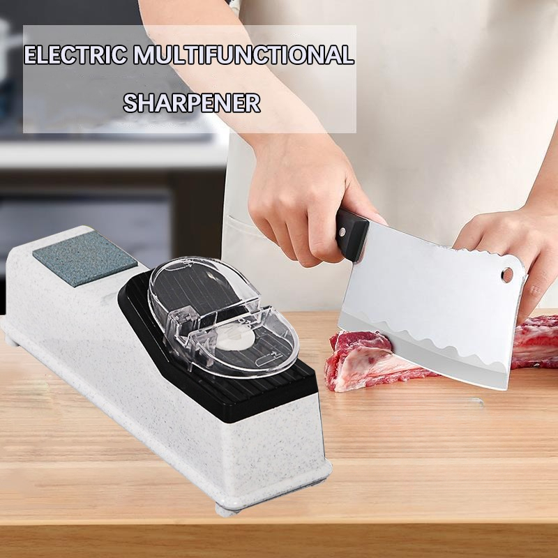 Electric Knife Sharpener 220V Multifunction for Kitchen Knives ...