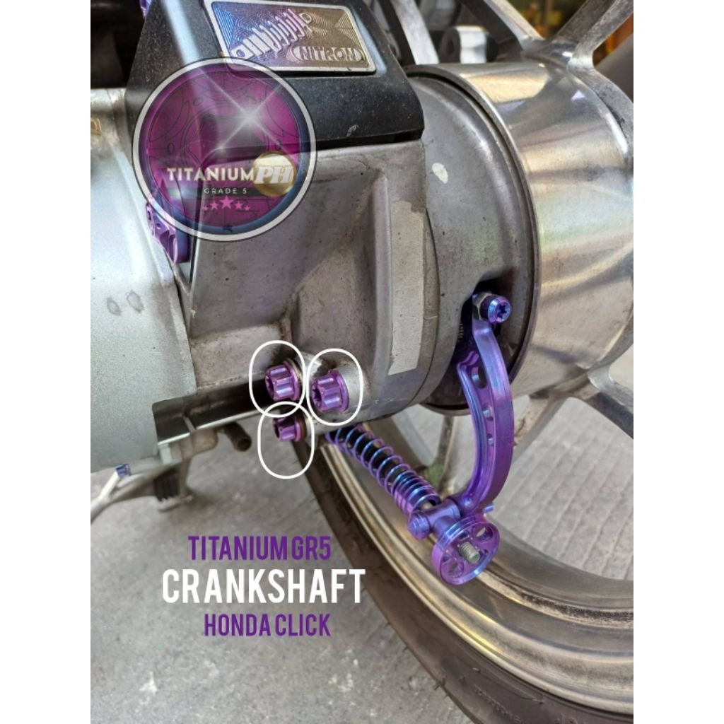 TITANIUM GR5 CLICK GEAR OIL SET | Shopee Philippines