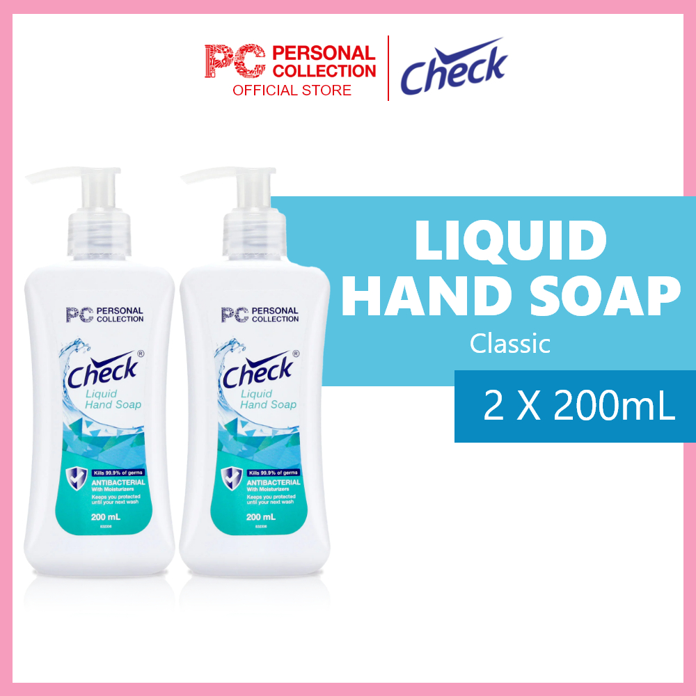 Check Liquid Hand Soap 200ml (Bundle of 2) | Shopee Philippines