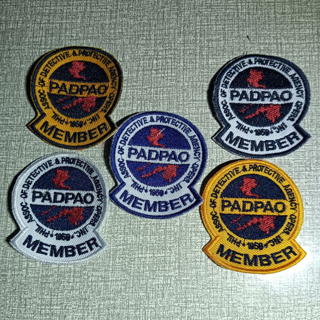 P-pao Computerized Embroidery Patch | Shopee Philippines