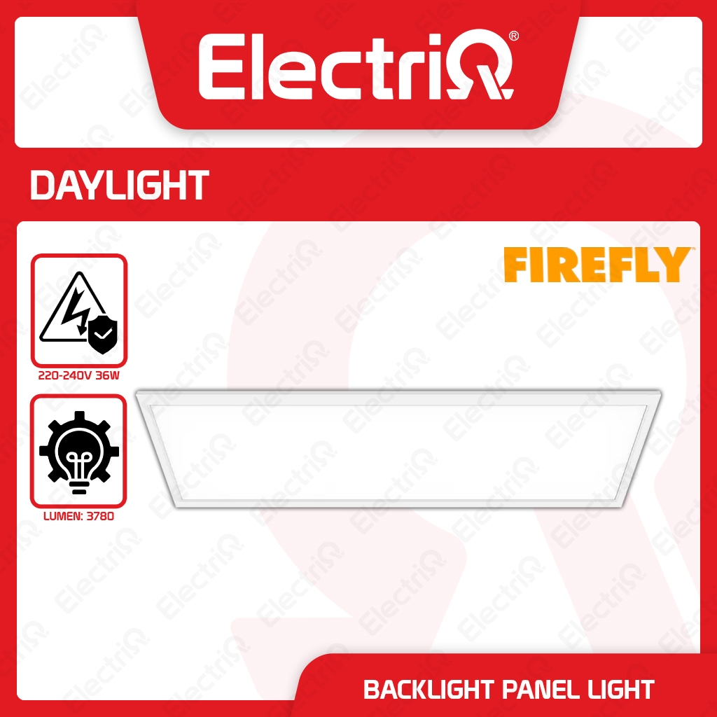 Electriq | Firefly Backlight Panel Light ( 36W / 220-240V ) 300 x 1200 ...