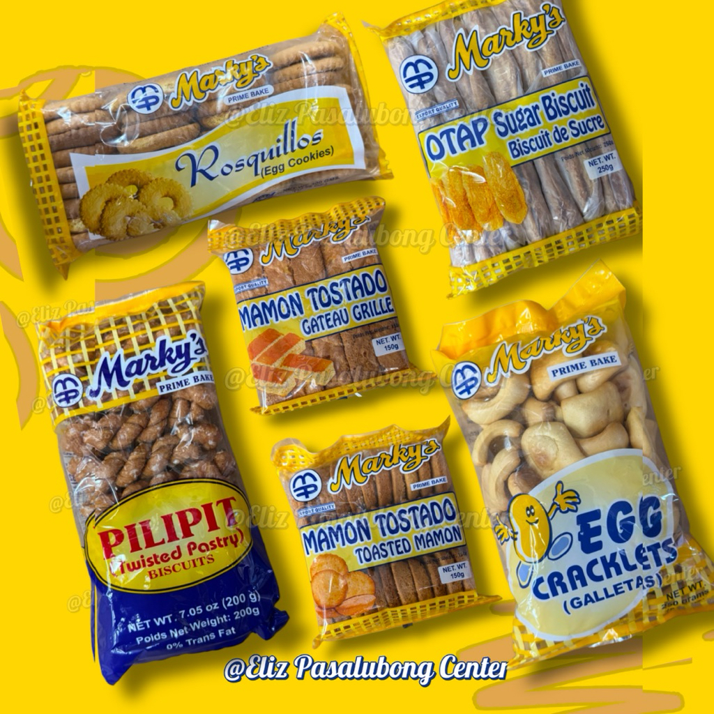 (MARKY'S PRODUCT'S) TOASTED MAMON, PILIPIT, ROSQUILLOS, OTAP, ANG EGG ...