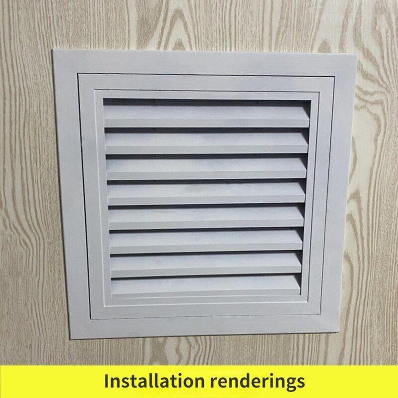 aluminum alloy exhaust shutter vent for Central air grille ventilation ...
