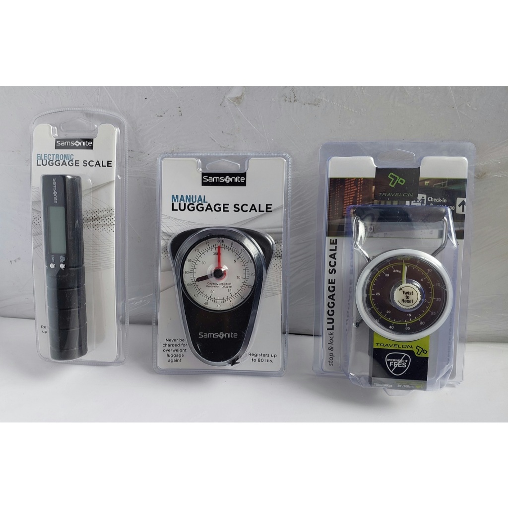 Luggage Scale Samsonite GForce or Travelon Weight Scale Digital and ...