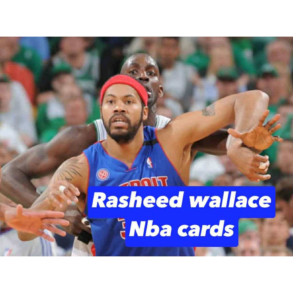 Rasheed Wallace Rare Numbered SSP N-B-A CARDS | Shopee Philippines