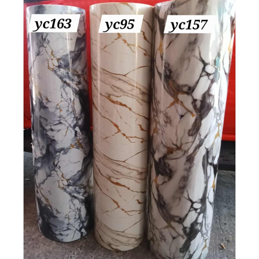 PET MARBLE WALL STICKERS 1.2M×3METERS | Shopee Philippines