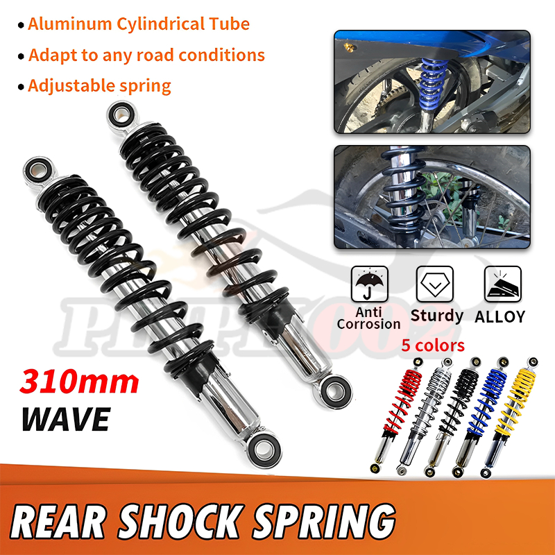 Motorcycle Rear Shock 310MM For XRM110 XRM125 Wave100 Wave110 Wave125 1 ...