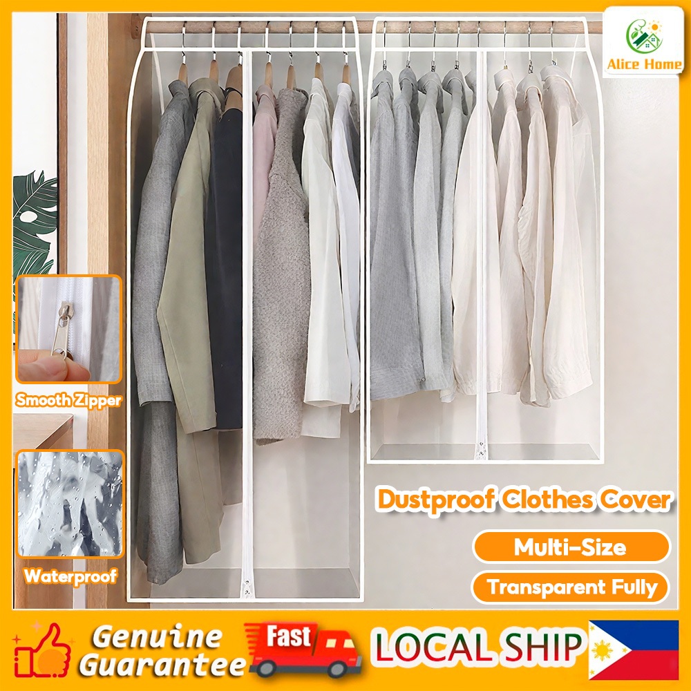 ALICE Dustproof Clothes Cover Multi-Size Wardrobe Clothes Storage ...