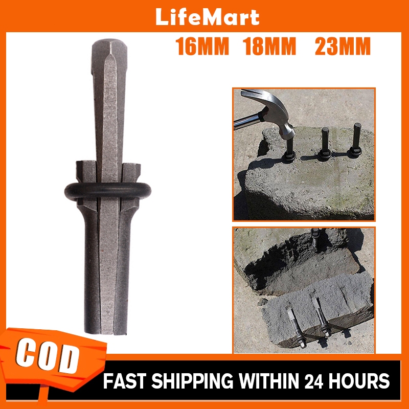 Stone Splitter 16/18/23mm Stone Splitter For Granite Rock Concrete ...