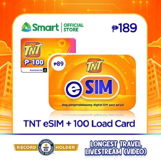 TNT ESIM 100 LC (FREE 1 TNT BUTTON) | Shopee Philippines